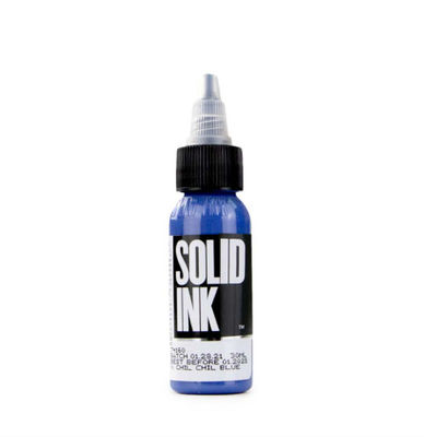 Solid Blue Vibrant Tattoo Ink bez okrucieństwa 30ml 60ml 120ml 260ml