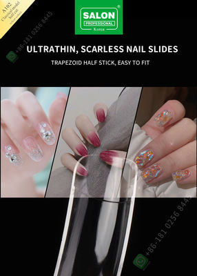 Klasyczne francuskie tipsy Niestandardowe tipsy Clear Half Tips