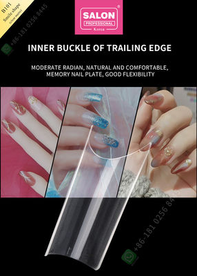 Smile Matte Fałszywe tipsy Salon Half Manicure Tip
