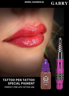 Fioletowy bezprzewodowy makijaż brwi Tattoo Pen Gwarancja 1 rok