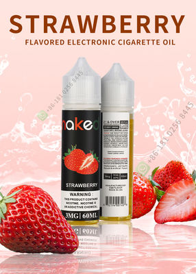 E-Płyn E-Juice Wysokiej Jakości Smak Truskawkowy E-papieros Vaping Liquid 60ml Czysty I Bezpieczny