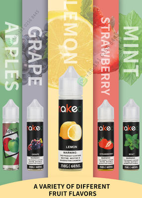 30pg 30ml E Cigarette Vaping Liquid o smaku cytryny Dostosowanie