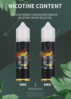 TROPX Xplod E-Juice E Cig Vaping Liquid E-Liquid o smaku pomarańczowym Personalizacja