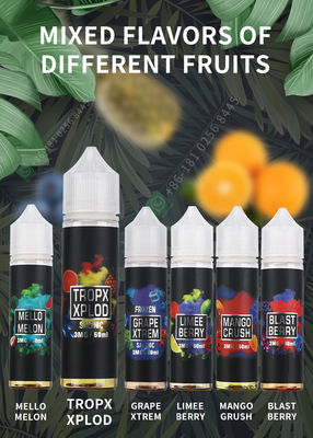 TROPX Xplod E-Juice E Cig Vaping Liquid E-Liquid o smaku pomarańczowym Personalizacja