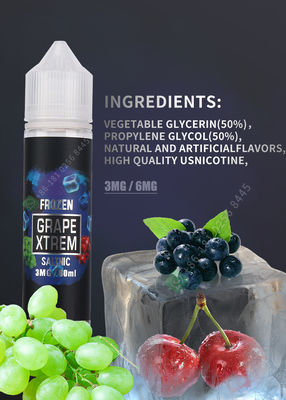 OEM 2.029OZ Vape Juice 6mg 11mg 12mg Materiał nikotynowy FCC