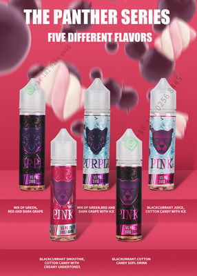30ml 60ml Vape Juice Nic Sól Siła nikotyny 3mg 6mg