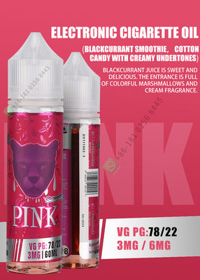 3mg Pink Vape Juice E - płyn do waporyzatora z naturalnymi składnikami o smaku owocowym