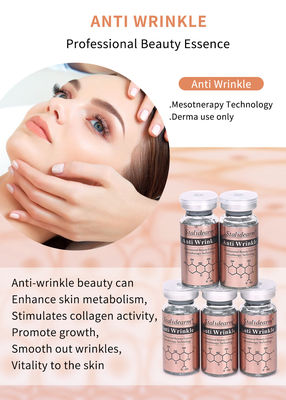 Cena fabryczna OEM Serum przeciwzmarszczkowe zestaw 10ml/butelka płyn bez igły Mesoterapia Serum dla odmłodzenia skóry