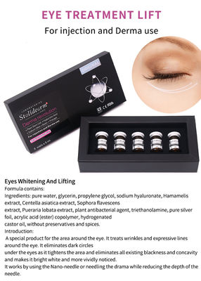 Serum do wstrzykiwań z egzomami Private Label rozjaśniające i liftingujące okolice oczu, wysokiej jakości skin booster