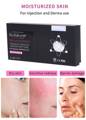 Iniekcja wypełniacza z kwasem hialuronowym