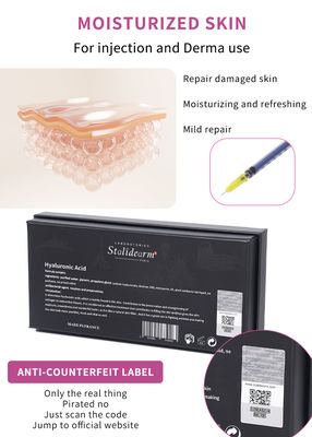 OEM ODM Stalidearm Produkt do pielęgnacji skóry Wypełniacz kwasu hialuronowego Przeciwzmarszczki Przeciwstarzeszanie twarzy Mezoterapia Wstrzyknięcie serum