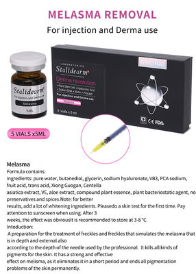 Wyrzucanie rękawicy na szczepionkach stacjonarnych Melasma Meso Serum Reducing Fine Line Smoothing Moisturising Skin Serum Filler Injection
