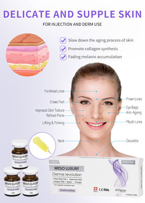 Fabryka Mezoterapia twarzy Wstrzyknięcie Serum oczyszczające nawilżające przeciw starzeniu Białenie Glutation Filler podnoszący