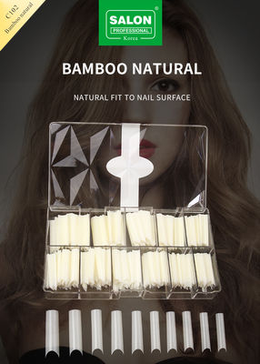 Kwadratowe Ultra-Thin ABS fałszywe paznokcie do salonu przedłużania paznokci Easy DIY Nail Art w domu