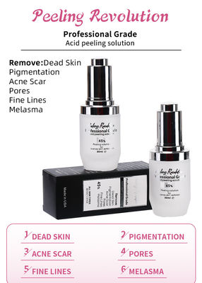 Wysokiej jakości serum do peelingu skóry wspomaga regenerację kolagenu i podnosi skórę
