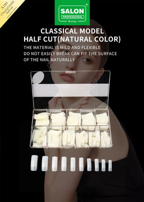 DIY Art Natural Color Full Cover False Nails For Nail Extension 500 sztuk / pudełko