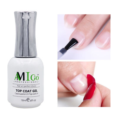 Amigo Gel Nail Polish Kit 18ml Półtrwały Soak Off UV / Led Lacki Do Salon Nail