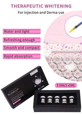 Zastosowanie OEM Wybielenie Wstrzykiwane Serum do twarzy do wzmocnienia skóry i mezoterapii