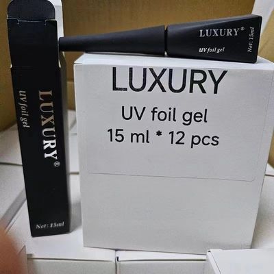 Wyposażenie fabryczne Marka prywatna Błyskotliwy płaszcz DIY UV Gel lakier do paznokci do salonu piękności paznokci