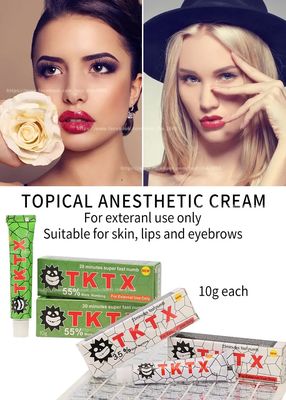 Tktx Cream Numb 55% 75% Original Tattoo Anestetyczny Maść Laser Tattoo Tktx Strong Numbing Cream Wholesale OEM Factory Price Biały Różowy Kolor Tktx Cream Numb