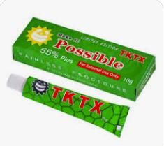 Tktx Krem do znieczulenia tatuażu Maść znieczulająca o silnym działaniu Krem znieczulający do mikrobladingu