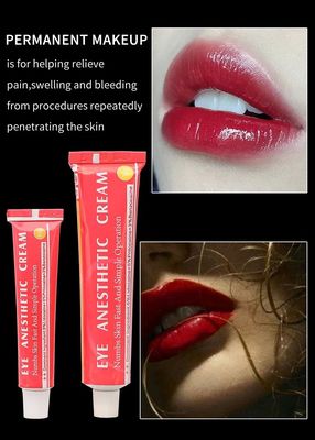 Eye Anesthetic Cream Good Effect for Eyebrows Tattoo Waxing Microneedling Microblading Facial Lip Fillers Numbing Cream
