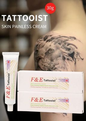 Tatuażista F&E Krem tłumiący do tatuażu Mikroblading Body Tattoo Factory Price Lido-Caine Maść do wypełnienia Mico Blading