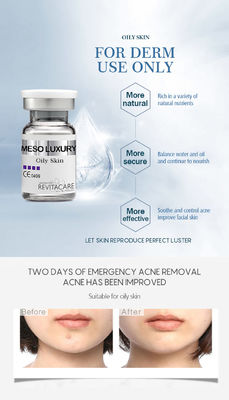 MESO LUXURY Serum Mikroneagling Dermal Pen Mesotherapy Solution Oily Skin Treatment Essence