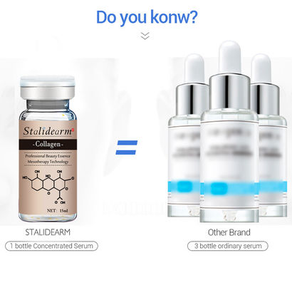 Private Label Anti Wrinkles Face Whitening Nawilżająca Esencja 10ml Organiczne Serum Kolagenowe