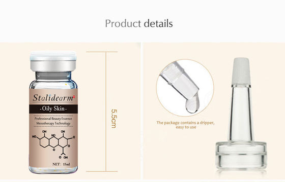 Organiczne serum ziołowe przeciw trądzikowi Dostosowana etykieta Dermapen Face Essence dla skóry tłustej