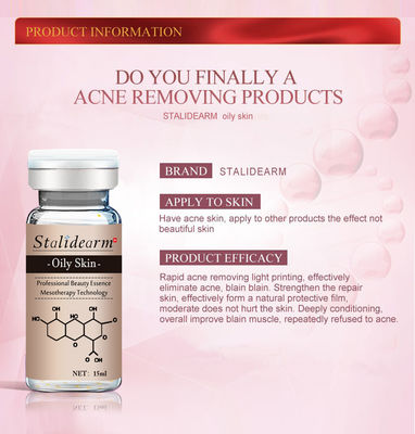 Organiczne serum ziołowe przeciw trądzikowi Dostosowana etykieta Dermapen Face Essence dla skóry tłustej