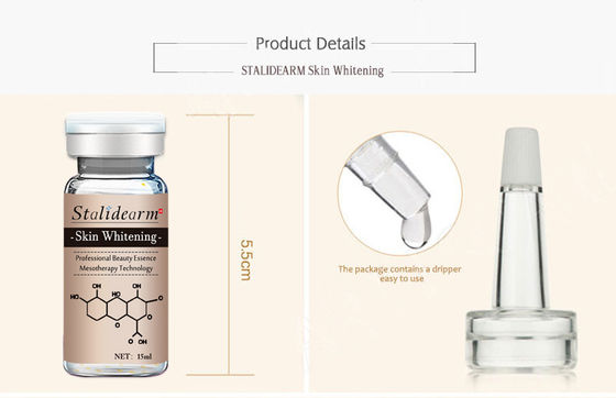 Jaśniejsza skóra Meso Serum Microneedling Dostosowane logo Anti Aging Whitening Serum