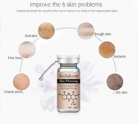 Jaśniejsza skóra Meso Serum Microneedling Dostosowane logo Anti Aging Whitening Serum