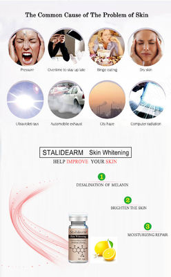 Jaśniejsza skóra Meso Serum Microneedling Dostosowane logo Anti Aging Whitening Serum