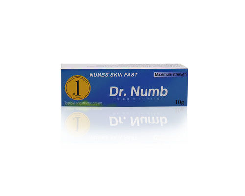 DR NUMB 10g Tatuaż Bezbolesny Krem Lidokaina Krem Makijaż Permanentny Krem Odrętwiający Eyeliner Tatuaż Krem Zdrętwiały