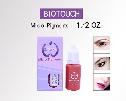 Biotouch Micro Pigment Tattoo Ink Chocolate Brown 1/2 Oz do brwi Lip Tattoo Pigment do makijażu permanentnego