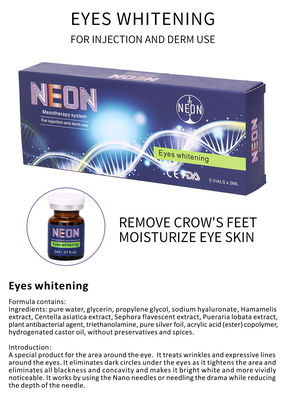 Neon Brand Oryginalne przeciwzmarszczkowe serum pod oczy Mezoterapia zastrzykowa wybielające serum pod oczy