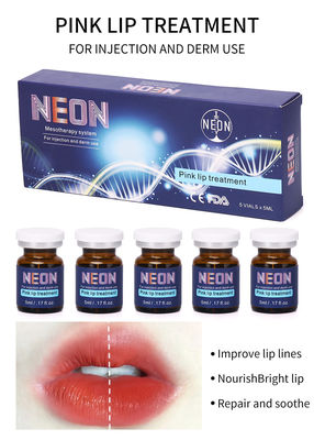 Pink Lip Treatment Serum Mezoterapia Lip Repair Serum Injection 0.17 fl oz
