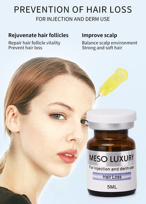MESO Luxury Anti Hair Loss Serum Injectable Mesotherapy Solution Leczenie wzrostu włosów