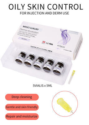 Zabieg z egzomami Skin Booster MESO Serum Roztwór do mezoterapii dla cery tłustej
