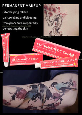 Krem znieczulający do tłumienia oczu