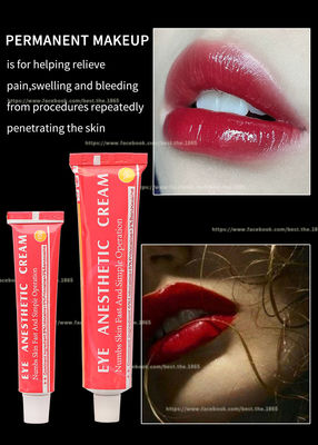 Pink White Eye Numb Krem znieczulający 30g Permanentny makijaż Lidocaine Cream Color Wysoce skuteczny Anti Swell