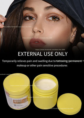 500 gram koreańskiego kremu odrętwiającego OEM 15,6% 29,9% J Cain Lidocaine Cream