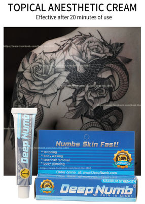 Krem Znieczulający do Tatuażu Deep Numb Cream Makijaż Permanentny Krem Znieczulający Wysoka Jakość Znieczulenie do Tatuażu Ciała