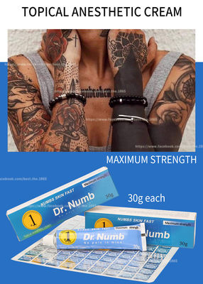 10g Waxing Numb Znieczulenie Krem Antyalergiczny Zastosowanie Zewnętrzne