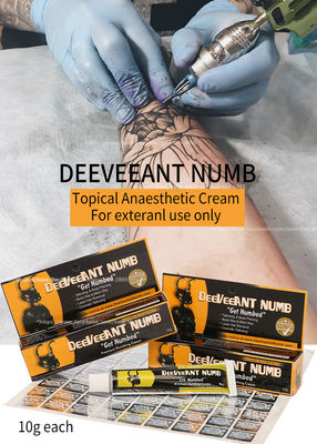 Deeveeant Cream Numb Cream Permanent Makeup Lidocaine Cream Wysokiej jakości krem do tatuażu Anestetyczny