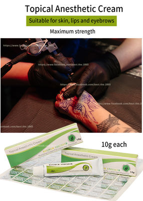 Krem znieczulający Skin Tattoo Numb 10g Dr Numb Super Numb Skuteczny OEM dostępny