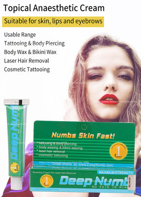 TKTX Deep Numb Znieczulenie Lidocaine Tattoo Cream 10g Stop Pain Zastosuj 20 minut Efekt trwający przez 3 godziny