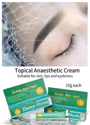 TKTX Deep Numb Znieczulenie Lidocaine Tattoo Cream 10g Stop Pain Zastosuj 20 minut Efekt trwający przez 3 godziny