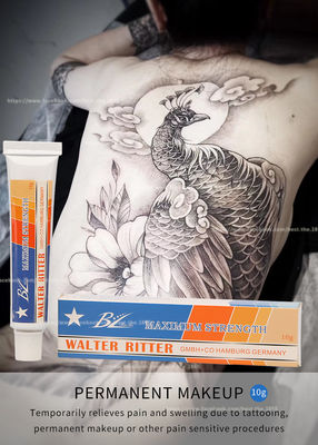 BL 20% Tattoo Microneedling Numbing lidokainowy krem ​​10g Biały natychmiastowy krem ​​przeciwbólowy